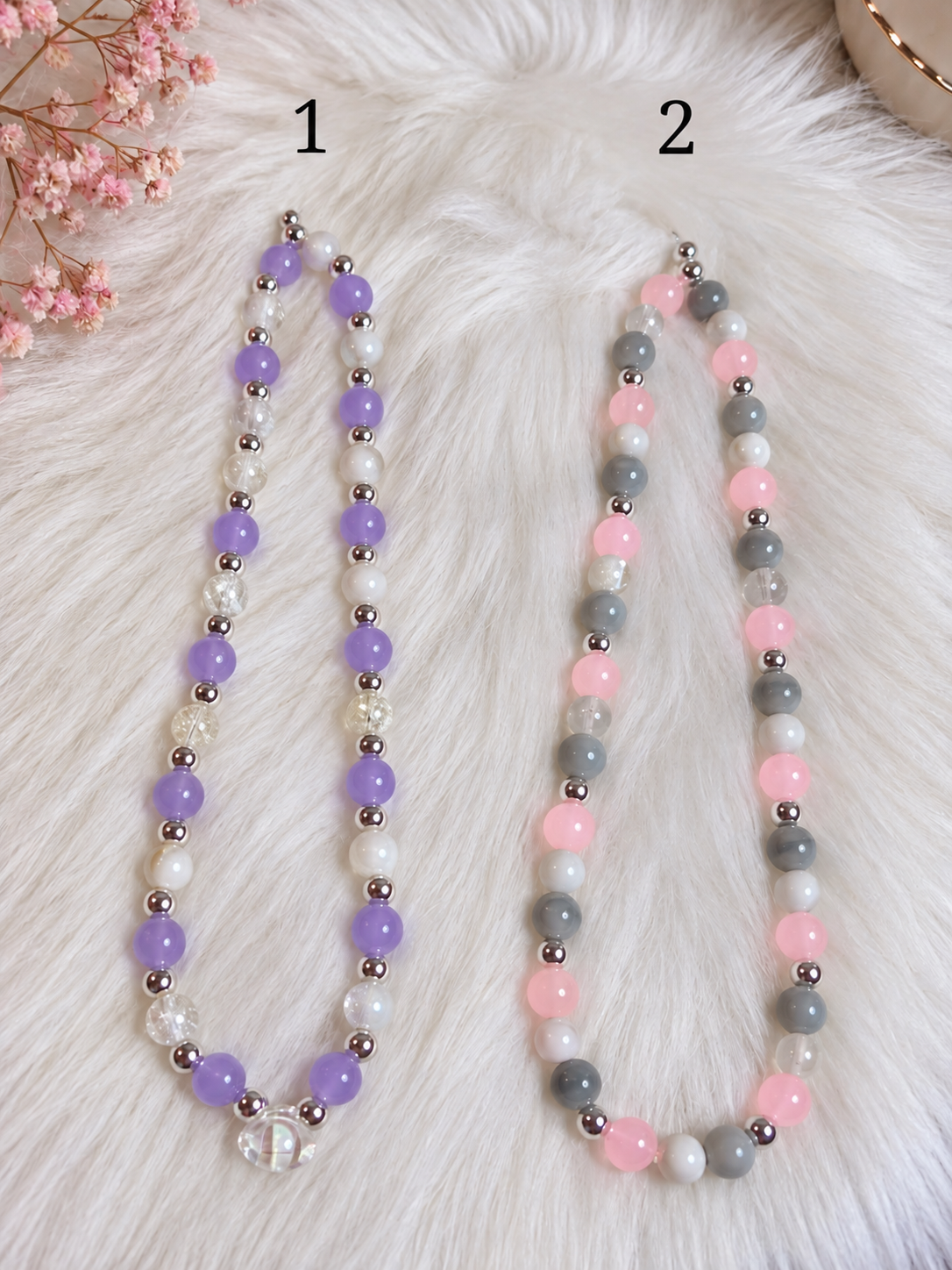 Bijoux perle en verre